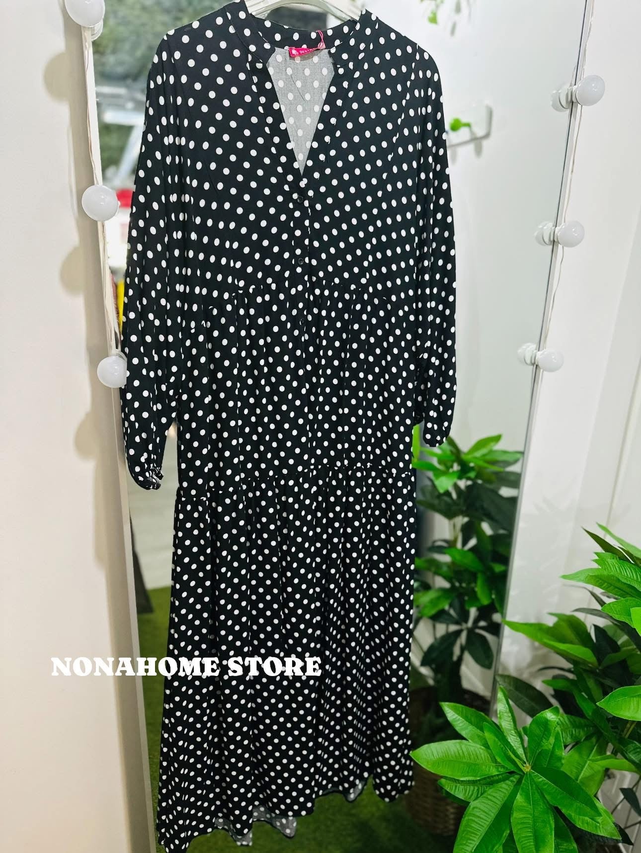 Printed Wide Summer Dress