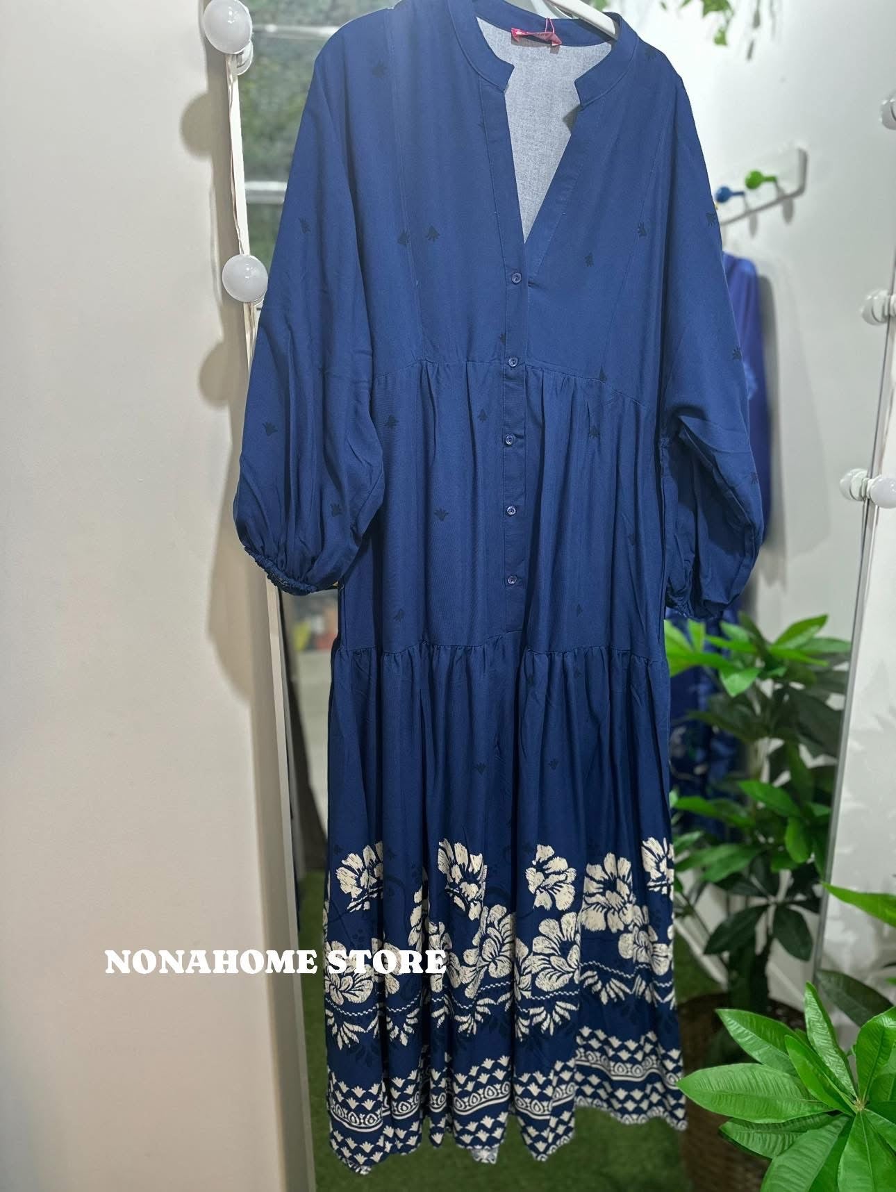 Printed Wide Summer Dress