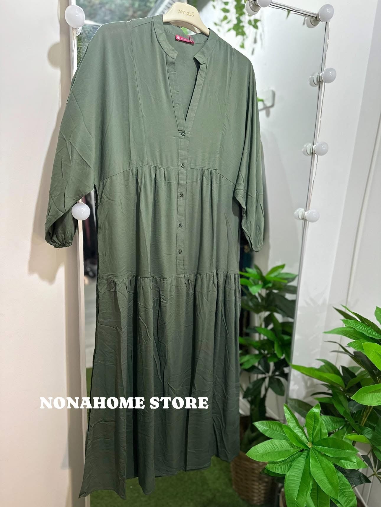 Plain Oversize Summer Dress