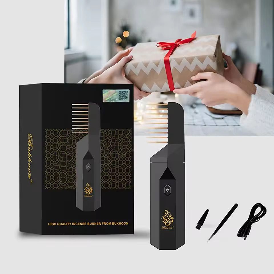 Electronic Burner Ramadan Aroma Diffuser with Hair Comb Portable Electric Diffuser