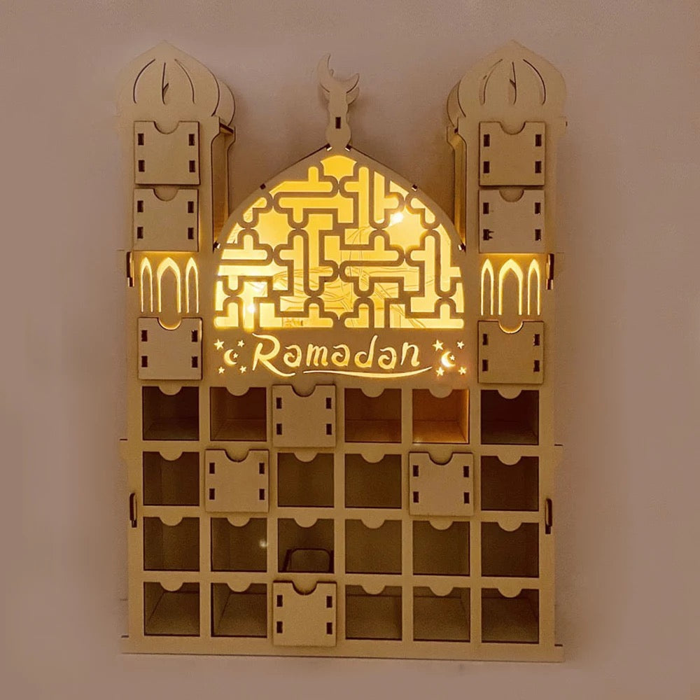Wood Ramadan Kareem Box