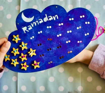 Ramadan countdown cloud