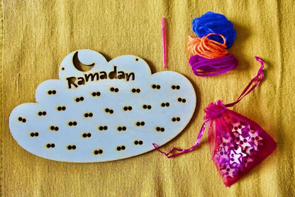 Ramadan countdown cloud