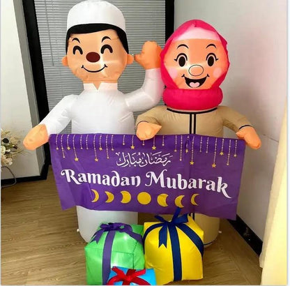 Inflatable Ramadan Decoration - Ramadan Kareem Characters