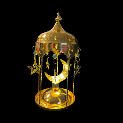 Table Ramadan Decoration with Cresent Led