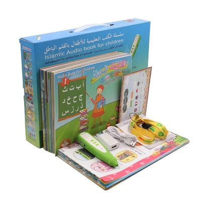 Interactive Islamic Electronic Learning Book Set with Talking Pen for Kids