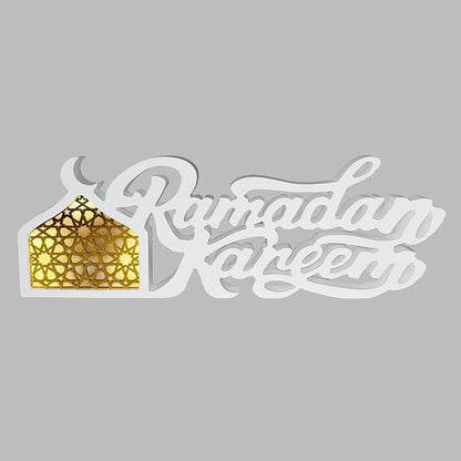 Ramadan Kareem Home Decoration Wood Letters