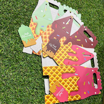 Goodie Bag - 3 Ice cream Box