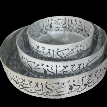 3 Serving tray for Ramadan