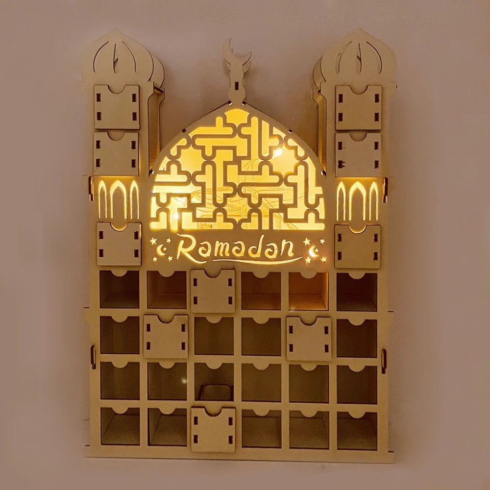 Wood Ramadan Kareem Box