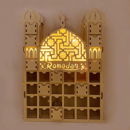 Wood Ramadan Kareem Box