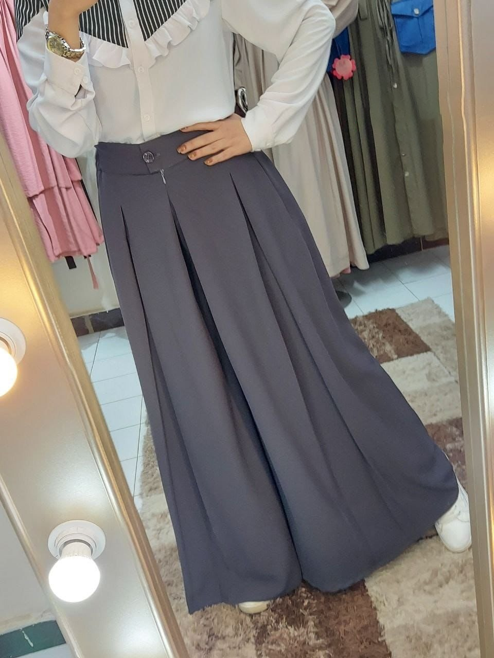 Wide Pants - Violet