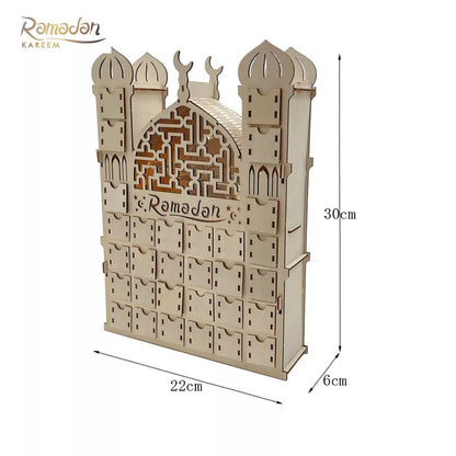 Wood Ramadan Kareem Box