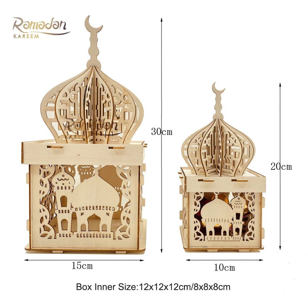 Wood Ramadan Lantern