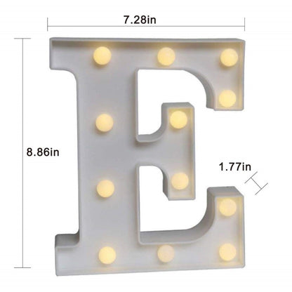 EID Mubarak - Alphabet letters led light