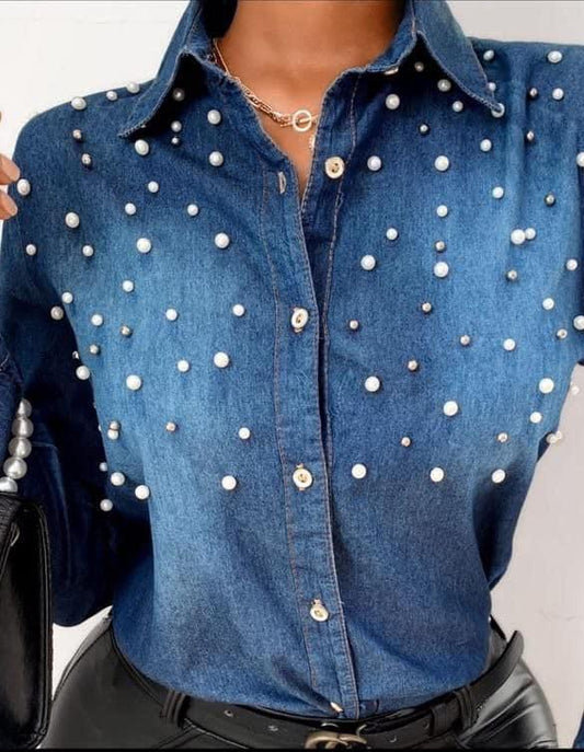 Pearl Jeans Shirt - Lulu